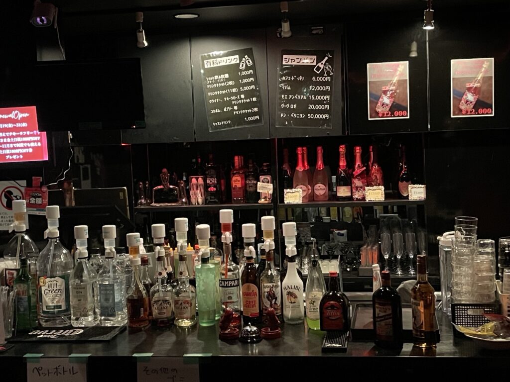 ノンハプバーもぐら錦糸町　カウンター